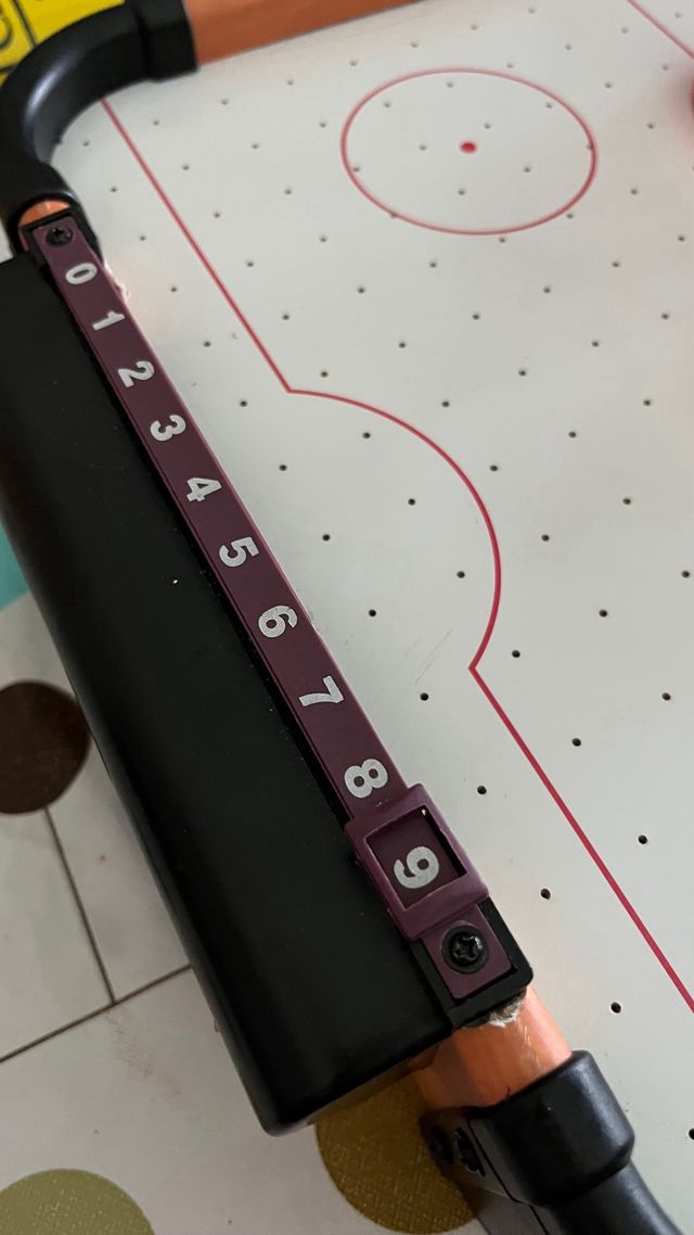 Air hockey juego mesa