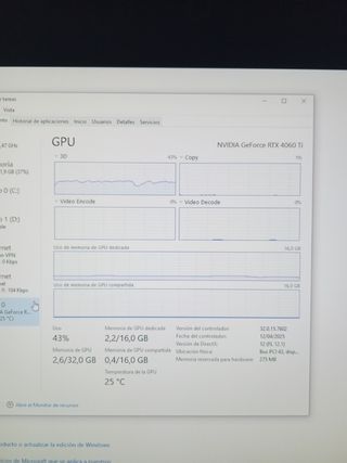 PC Gamer RGB setup completo aparte