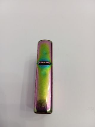 Mechero Zippo efecto arcoiris