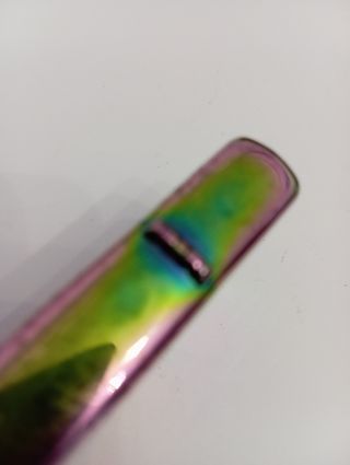 Mechero Zippo efecto arcoiris