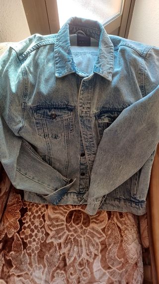 Cazadora Vaquera Hombre 2XL Azul