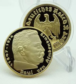 Moneda oro 24kt Alemania WW2