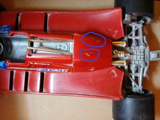 Vintage Bburago Ferrari 126 scala 1/24 (Arnoux)