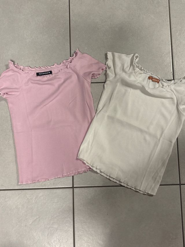 2 t shirt tg xs 
