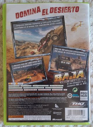 🇪🇸 BAJA EDGE OF CONTROL XBOX 360