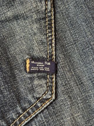 Vaqueros Massimo Dutti - Tiro bajo