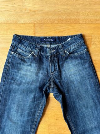 Vaqueros Massimo Dutti - Tiro bajo