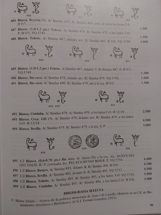 Catálogo General Moneda Medieval hispano cristiana