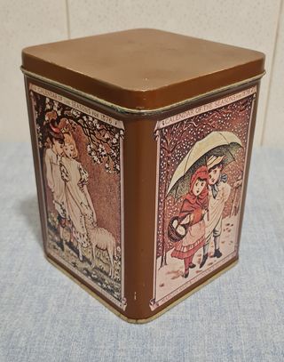 Latta vintage Calendario Stagioni 1876