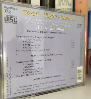 3CDs Clásicos: Beecham, Toscanini, Furtwängler