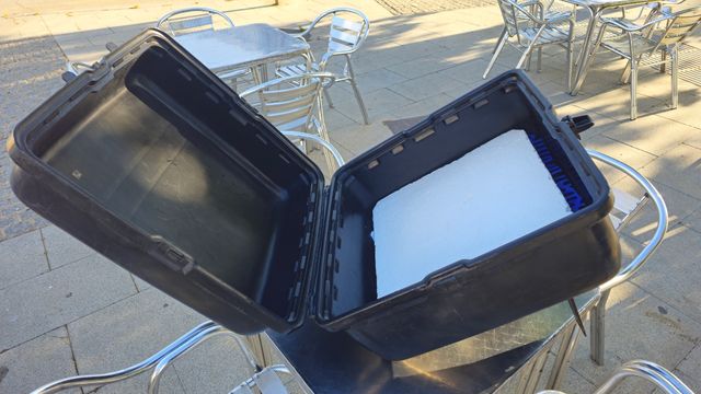 Caja moto reparto - robusta