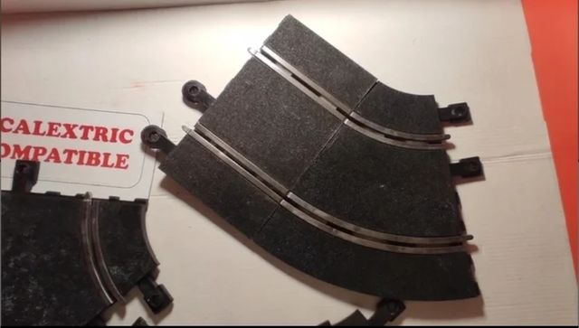 Scalextric compatible. Pack curvas