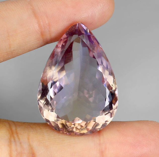 Gemma Naturale Ametrina, Pietra Preziosa, Ciondolo