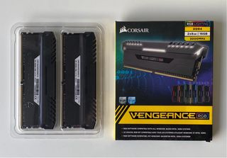 Corsair Vengeance RGB DDR4 16GB (2x8GB) 3000MHz.