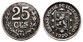 Moneda Antigua Luxemburgo AA661-082150904 001 Q01
