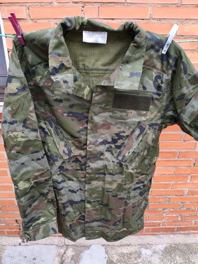 Giacca militare Forest pixelata