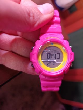 Reloj Disney niña rosa