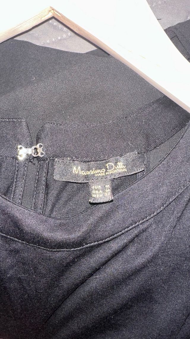 Polera larga formal Massimo Dutti