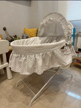 Capazo moisés mimbre bebé