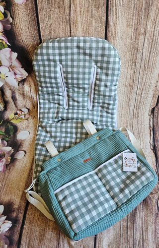 Sacco per Passeggino Universale Verde Acqua