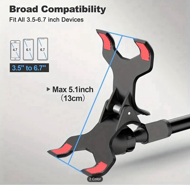 Soporte para  ipone cama