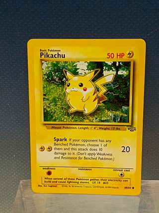carta pokemon Pikachu (BS 58) Base Set - 40 PI