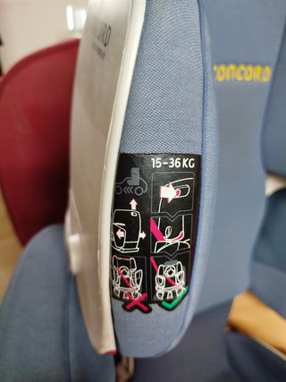 Silla coche CONCORD TransformerXT grupo 2-3 Isofix