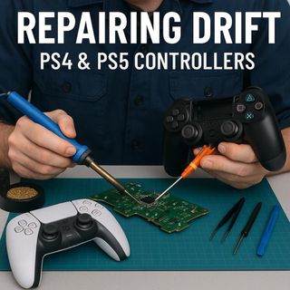 Reparación drift mandos PS4 & PS5