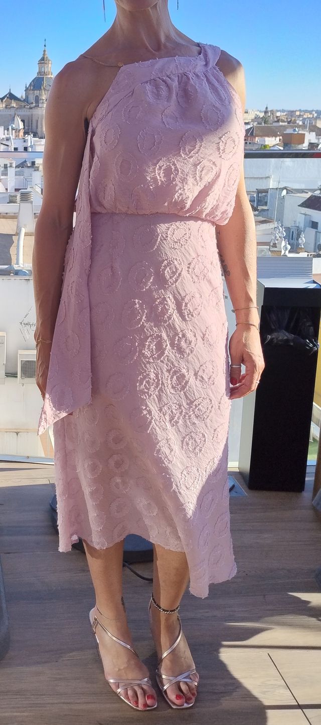 Vestido invitada midi