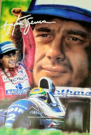 Stampa Ayrton Senna