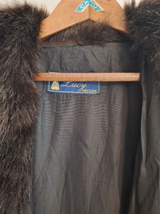 Abrigo imitación astracán