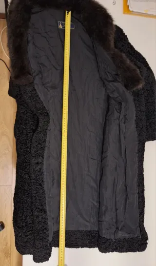 Abrigo imitación astracán