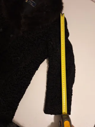 Abrigo imitación astracán