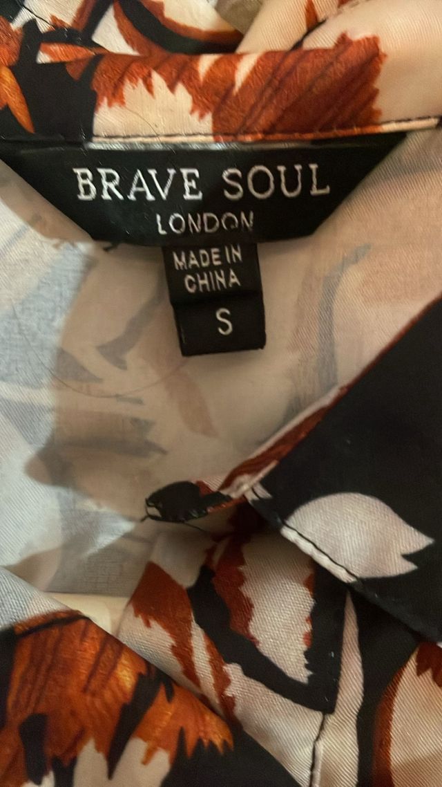 Vestido Brave Soul multicolor