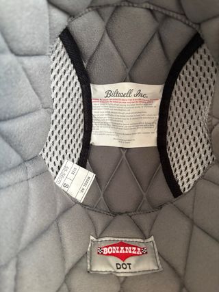 Casco moto Bitwell Bonanza rojo