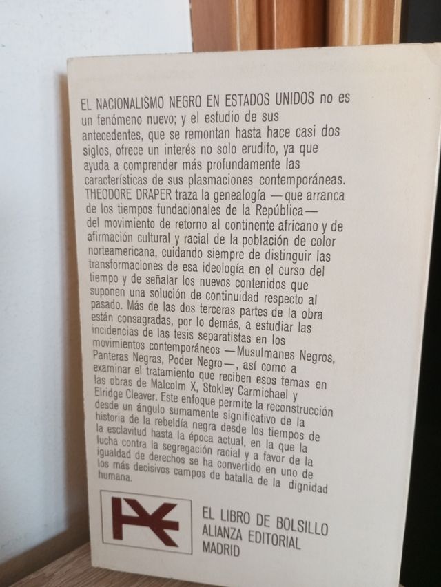 EL NACIONALISMO NEGRO EN ESTADOS UNIDOS