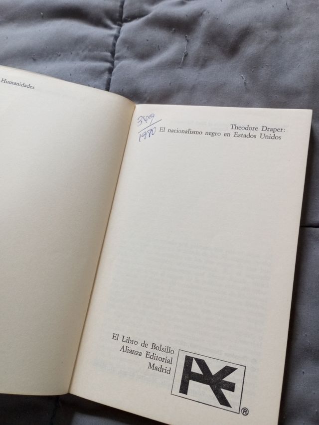 EL NACIONALISMO NEGRO EN ESTADOS UNIDOS