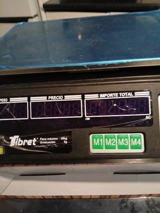 Báscula para mercados