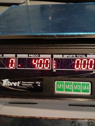 Báscula para mercados