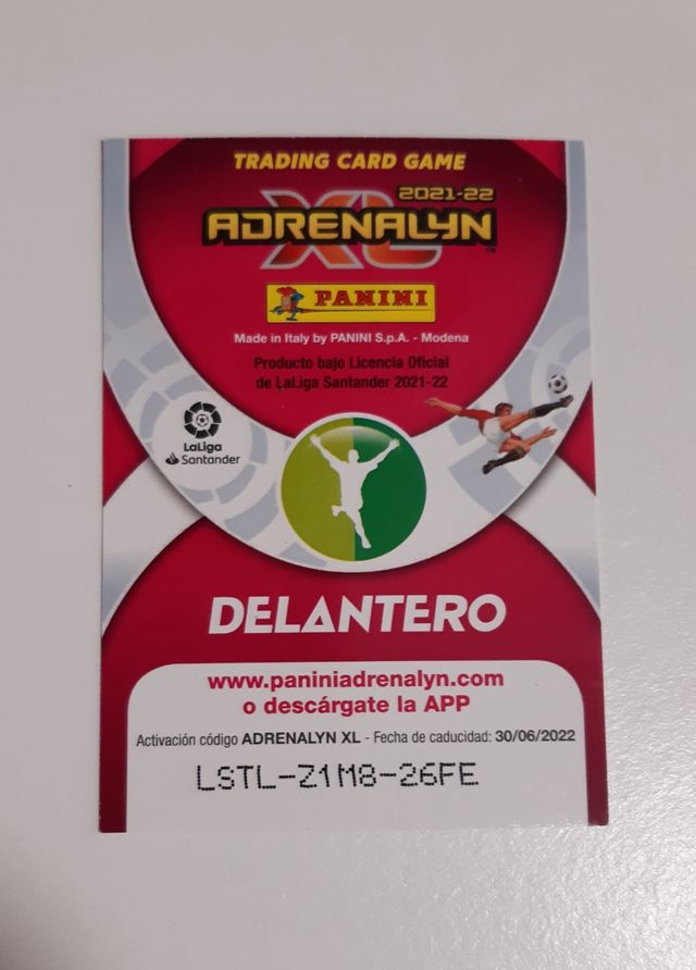 Cromo Guedes Adrenalyn XL limitado