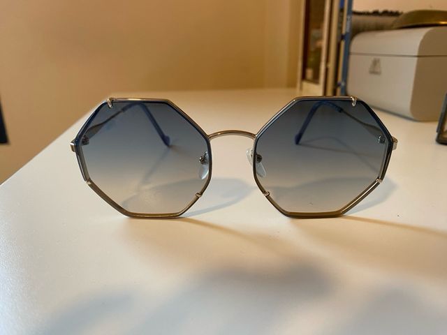 Gafas Liu Jo hexagonales azules