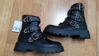 Botas Zara negras sin estrenar número 37