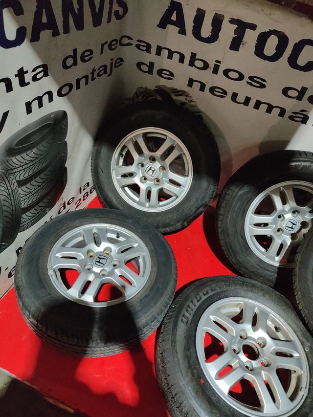 Llantas 15 originales de honda CRV