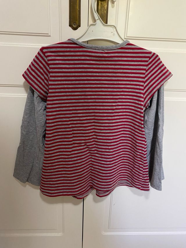 Camiseta rayas niña Mayoral.