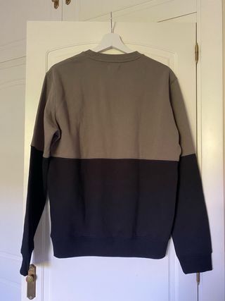 Sudadera bicolor - Verde y Negra