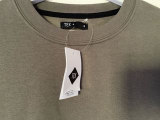 Sudadera bicolor - Verde y Negra