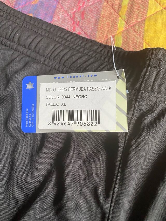 Shorts deportivos Luanvi- Hombre