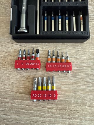 Kit destornillador de precision TIVOLY
