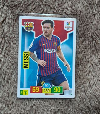 Cromo Messi Adrenalyn XL 2019
