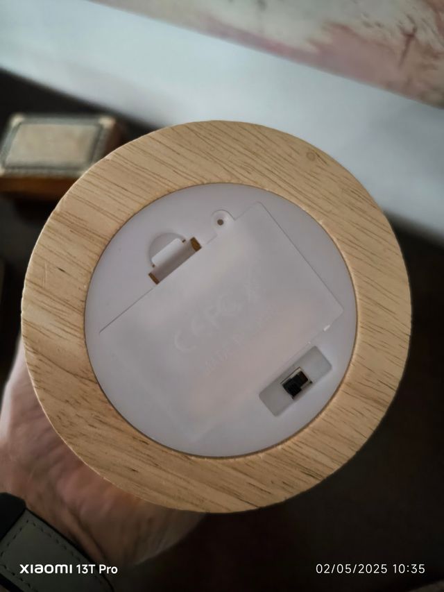 Lámpara de alabastro mesita 